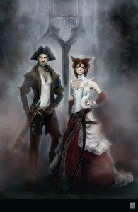 Captain Davage and Countess Sygillis, bot over 100 (Eve Ventrue)