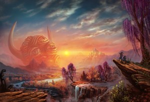 The planet Eng was home to the League in the DX Time Epoch (Carol Phillips)