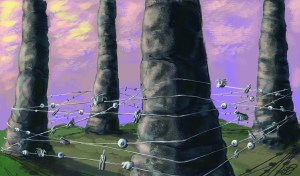 The ANGRY MISER (painting by Ewelina Dolzycka)