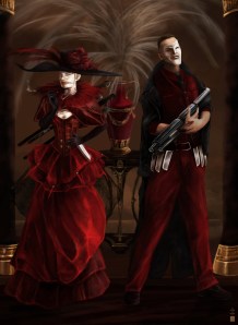 Wilhella Cormand-Grande and her ex-husband, Scrib tiffin, Portator of Shook. (Eve Ventrue)